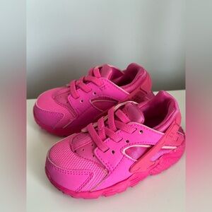 Nike Huarache Run TD 'Laser Fuchsia' Toddler Baby Shoes